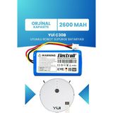 Electroll Yui C30b Batarya (Orijinal Kapasite) 2600mah Pil Akıllı Robot Süpürge Batarya Değişimi