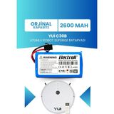 Electroll Yui C30b Batarya (ORJİNAL KAPASİTE) 2600mah Pil Akıllı Robot Süpürge Batarya Değişimi