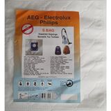 Electrolux Aeg - Electrolux - Philips S Bag Toz Torbası - 5 Adet