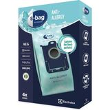 Electrolux E206S S-Bag Anti-Allergy 3 Katmanlı Elektrikli Süpürge Torbası / Yüksek Filtrasyon / Alerjen Azaltmaya Yardımcı Sentetik Yapı / Hijyenik Kapanma / 4'lü Paket - Ahşap