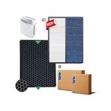 Electrolux EAP300 Hepa Filtre Hava Temizleyici Faf Marka Uyumlu Ürün Hepa + Karbon Birleşik Yedek Filtresi Mavi Allergy - Mavi - Beyaz