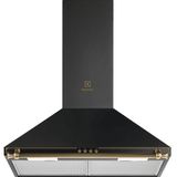 Electrolux Efc226R Rococo Serisi Rustik 60 cm Duvar Tipi Davlumbaz Siyah