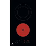 Electrolux Lhr3233ck 30 cm Ankastre Siyah Vitroseramik Domino Radyan Ocak