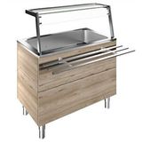 Electrolux Professional Adet Müşteri Tarafında Boru Tip Paslanmaz Çelik Tepsi Kaydırma, Y=900 Mm F10C3AF01W