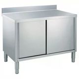 Electrolux Professional Dolaplı Çalışma Tezgahı, 100 Mm Sırtlı - 1400 Mm MS1417N