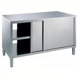 Electrolux Professional Dolaplı Çalışma Tezgahı, Pass-thru, 1 Ara Raf Ve 4 Kapılı - 1200 Mm MTND1200PN