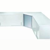 Electrolux Professional Duvar Dolabı, Köşe Tip, 1 Raflı, 1 Çarpar Kapılı PAB800LCN