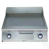 Electrolux Professional Elektrikli Izgara, Fırçalanmış Düz Krom Kaplamalı Çelik Pişirme Yüzeyi, Tam Modül, Yatay, Termostatik Kontrol, Spatula Dahil - 800 Mm E9IINDAOMEA