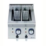 Electrolux Professional Endüstriyel 2X5 Lt Elektrikli Set Üstü Fritöz, 2 Hazneli, Isıtıcılar Hazne İçinde, 2 Sepetli, Derinlik 730 Mm - 400 M