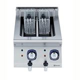Electrolux Professional Endüstriyel 2x5 Lt Elektrikli Set Üstü Fritöz, 2 Hazneli, Isıtıcılar Hazne İçinde, 2 Sepetli, Derinlik 730 Mm - 400 Mm E7FRED2A00