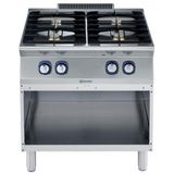 Electrolux Professional Endüstriyel 4 Açık Ateşli Gazlı Ocak, Açık Alt Dolaplı Her Brulör 5,5 Kw - 800 Mm E7GCGH4CO0