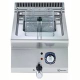 Electrolux Professional Endüstriyel 7 Lt Elektrikli Set Üstü Fritöz, 1 V- Tip Hazneli, Isıtıcılar Hazne Dışında, 1 Sepetli, Derinlik 730 Mm - 400 Mm E7FRED1B00