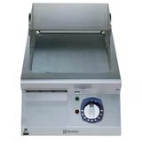 Electrolux Professional Endüstriyel Elektrikli Izgara, Fırçalanmış Krom Kaplamalı Çelik Pişirme Yüzeyi, 400 Mm, Yatay, Termostatik Kontrol, Kazıyıcı Dahil E7IINDAOMCA