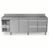 Electrolux Professional Endüstriyel Soğuk Tezgah 2 Kapı + 4 Çekmece 590 Lt -2+10°c, Aısı 304 Sırtlı EH4H3AABB