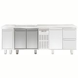 Electrolux Professional Evyeli Üst Tabla Altı İçin Dolap, Çarpar Kapılı TEL2P8