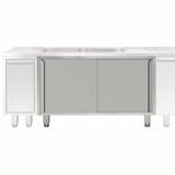 Electrolux Professional Evyeli Üst Tabla Altı İçin Dolap, Kayar Kapılı - 1400 Mm - Modular Line TEL2S14