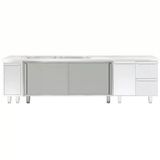 Electrolux Professional Evyeli Üst Tabla Altı İçin Dolap, Kayar Kapılı - 1800 Mm - Modular Line TEL2S18