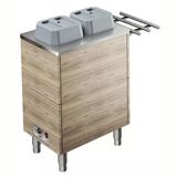 Electrolux Professional F24h250aft Mobil Tabak Dispenseri, Isıtmalı, 2 Silindirli,Tek Taraflı Tepsi Kaydırma,Tabak Çapı 180-250Mm Y=900 ,322126