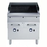 Electrolux Professional Gazlı Barbekü-grill, Çift Taraflı Döküm Izgaralı (et İçin Yivli, Balık-sebze İçin Düz), Alt Standlı E9GRGHGCFU