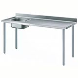 Electrolux Professional Özel Şef Çalışma Tezgahı, Sırtlı, 1 Evye (solda) - 1800 Mm TL1810SXEN