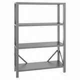 Electrolux Professional Paslanmaz Çelik Düz Etejer Seti, 4 Raflı, 1370 Mm NSC1370