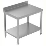 Electrolux Professional Sırtlı Çalışma Tezgahı, Taban Raflı - 1100 Mm, Plus LSGTG1110E