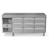 Electrolux Professional Tezgah Tipi Derin Dondurucu, 440 Lt, -22- 15°c, Aısı 304, R290 EH3KBCCC