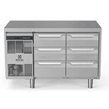 Electrolux Professional Tezgah Tipi Derin Dondurucu, 6x1/3 Çekmeceli, 290 Litre, -22°/-15°c, Aısı 304, R290 EH2KBCC