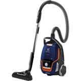 Electrolux UltraOne EUOC94DB Toz Torbalı Elektrikli Süpürge | Ultra Sessiz (66 dB) Motor, FlowMotion™ Başlık, Kolay Değiştirilebilir | 12 Metre Süpürme Yarıçapı