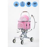 Electron Kedi Köpek Arabası & Puseti – Katlanabilir Evcil Hayvan Taşıma Arabası | Pet Stroller | 100