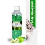 Electron Kedi Kumu Kokusu, Koku Giderici Granül, Elma Ferahlatıcı Etkili, Kokusuz Tuvalet Için, 250ml