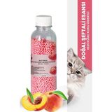 Electron Kedi Kumu Kokusu, Koku Giderici Granül, Şeftali Ferahlatıcı Etkili, Kokusuz Tuvalet Için, 250ml