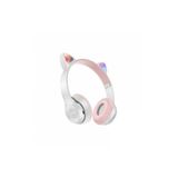ElectroNaz P47m Bluetooth 5.0 Kedi Tasarımlı Işıklı Çoçuk Kulaklığı