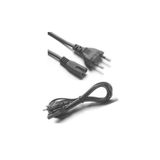 ELECTRONİC CHEAP Işıldak Radyo Teyp Elektrik Kablosu Güç Kablosu Notebook Laptop Adaptör 2 Oluklu Çift Girişli 220v