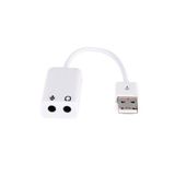 ELECTRONİC CHEAP Usb Ses Kartı 7.1 Virtual Sound 3d 5hv2 Çevirici Dönüştürücü Adaptör Kulaklık Mikrofon