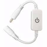 Electroon 12V-24V 5.5x2.5 mm Beyaz Dokunmatik On-Off Anahtar