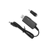 Electroon 5v 9v - 12v Usb To Dc Çevirici Kablo 5.5x2.1mm Jak Fişli Dijital Ekranlı