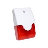 Electrosec Is-02 Dahili Flaşörlü Siren 12V Dc Işıklı 90DB Ses (Iç Ortam) - Beyaz