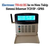 Electrosec TH-02EG 1 Kanal Isı ve Nem Takip Sistemi Ethernet TCP / IP - GPRS Alarm ve Otomasyon Sistemi + 1 Adet Isı Nem Probu +16V Adaptör ME-TH-02EG