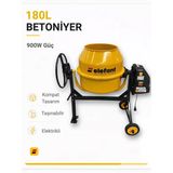 Elefant 180L Betoniyer Harç Karma Makinası