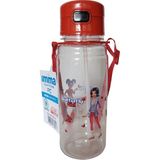 Elefante Luggages Matara Pipetli Imma Çocuk Matara Suluk 550ML 620PC (Butterfly Girl) - Kırmızı