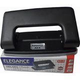 Elegance Delgeç Siyah Metal Gövde Delegeç Küçük Boy 1 Adet Ofis Büro Okul 8-10 Sayfa