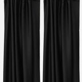 Elegance Eco Blackout Siyah Fon Perde