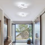 Elegance Modern Plafonyer Power LED Avize Beyaz Işık- Beyaz Kasa - 1