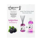 Elegance vip Perfume Böğürtlen 110 ml Çubuklu Oda Ortam Kokusu Yedek Tüp Dolum Şişeli