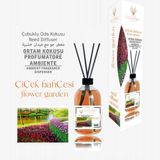 Elegance Vip Perfume Çiçek Bahçesi Reed Diffuser Bambu Çubuklu Oda Kokusu (110ML)