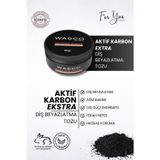 Elegance Wasco Aktif Karbon Diş Temizleme Tozu 50 Gr Extra Beyazlatıcı Diş Tozu + Nane