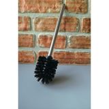 ELEGANCEV METAL SAPLI TUVALET FIRÇASI -KLOZET FIRÇASI-SİYAH-33 CM