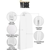 Elegans Gelinlik Kılıfı, Kıyafet,elbise Koruma Taşıma Kılıfı Gamboç Elbise Hurcu, Gelinlik Çantası. - Beyaz - 180 x 80
