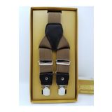 Elegans Giyim Aksesuar Camel Slopet Pantalon Askısı